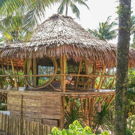 The Bamboo Houses - Tropical Garden & Empty Beach General Luna  Exterior photo