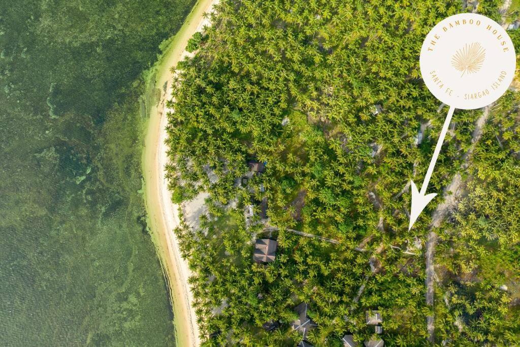 The Bamboo Houses - Tropical Garden & Empty Beach General Luna  Exterior photo
